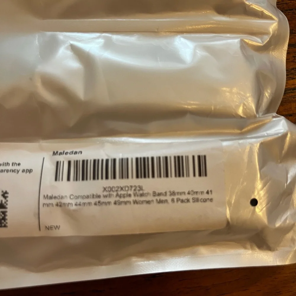 Smartwatch Band Set - Apple Watch compatible- Set of 6 NEW